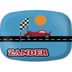 Race Car Melamine Platter (Personalized)