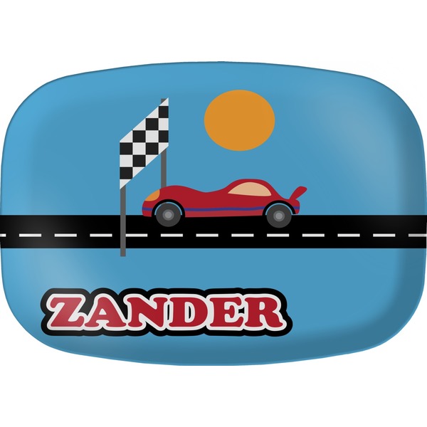 Custom Race Car Melamine Platter (Personalized)