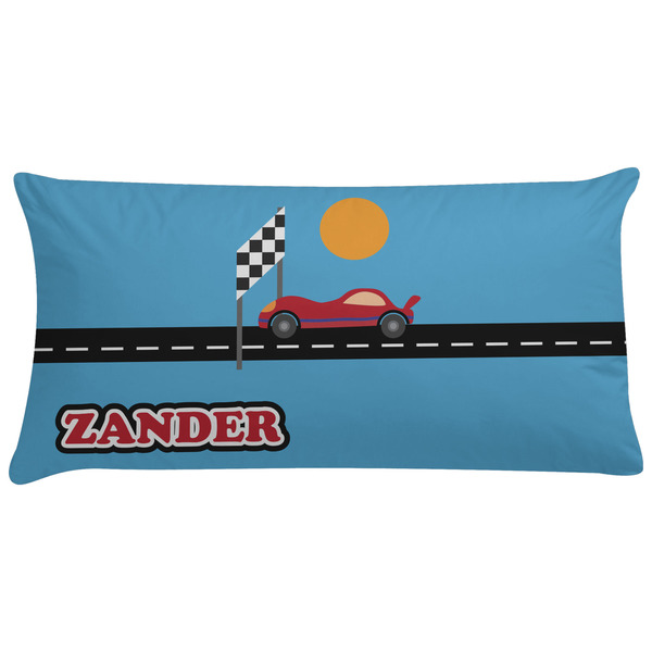 Custom Race Car Pillow Case - King (Personalized)