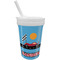 Race Car Sippy Cup with Straw (Personalized)