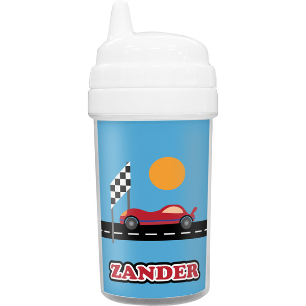 Custom Race Car Sippy Cup (Personalized)