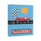 Race Car Canvas Print (Personalized)