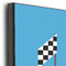 Race Car 11x14 Wood Print - Closeup