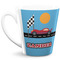 Race Car 12 Oz Latte Mug - Front Full