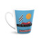 Race Car 12 Oz Latte Mug - Front