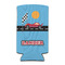 Race Car Can Cooler (tall 12 oz) (Personalized)
