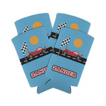 Race Car Can Cooler (tall 12 oz) - Set of 4 (Personalized)