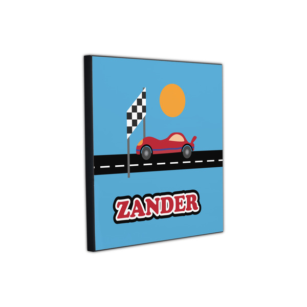 Race Car 12x12 Wood Print - Angle View