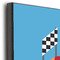 Race Car 12x12 Wood Print - Closeup
