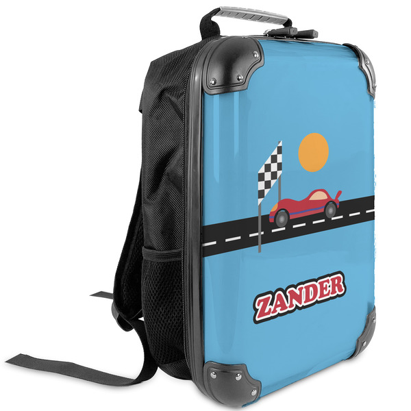 Custom Race Car Kids Hard Shell Backpack (Personalized)