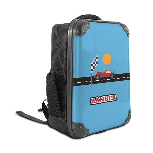 Race Car 15" Backpack - ANGLE VIEW