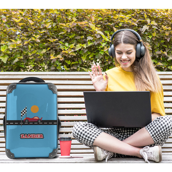 Race Car 15" Backpack - LIFESTYLE