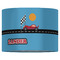 Race Car 16" Drum Lampshade - FRONT (Fabric)