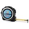 Race Car 16 Foot Black & Silver Tape Measures - Front