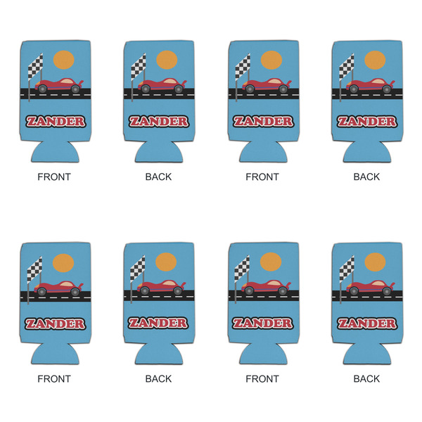 Race Car 16oz Can Sleeve - Set of 4 - APPROVAL