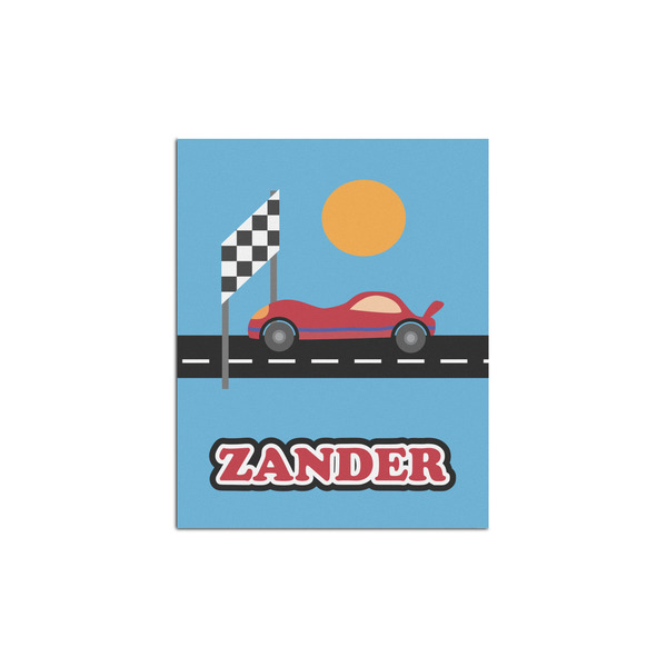 Custom Race Car Poster - Multiple Sizes (Personalized)