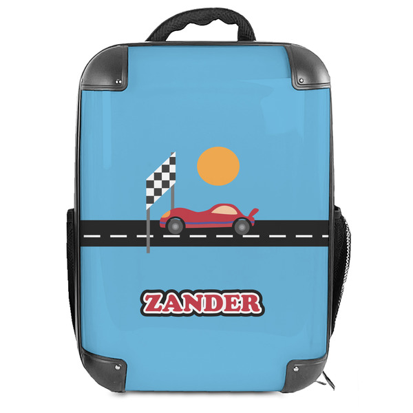 Custom Race Car 18" Hard Shell Backpack (Personalized)
