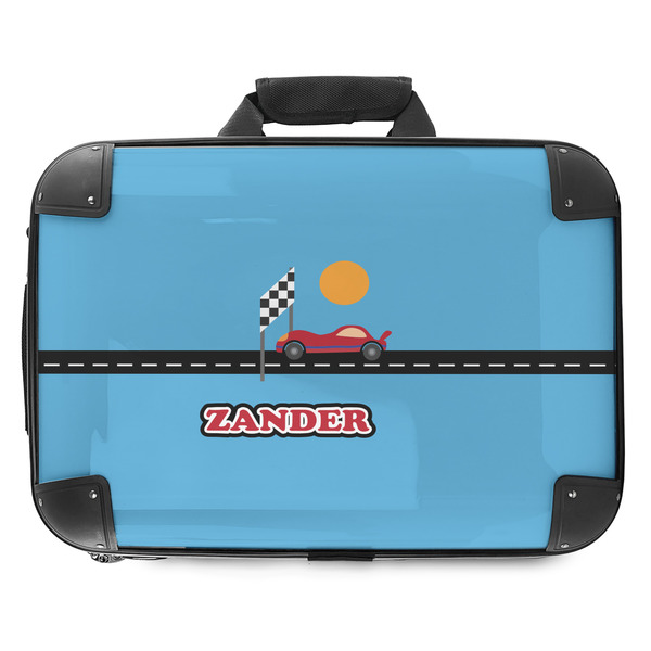 Custom Race Car Hard Shell Briefcase - 18" (Personalized)