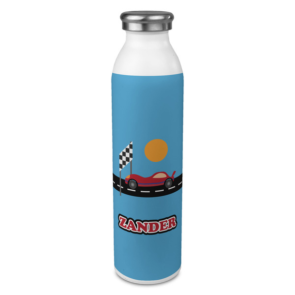 Custom Race Car 20oz Stainless Steel Water Bottle - Full Print (Personalized)