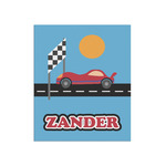 Race Car Poster - Matte - 20x24 (Personalized)