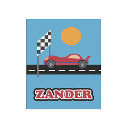 Race Car Poster - Matte - 20x24 (Personalized)