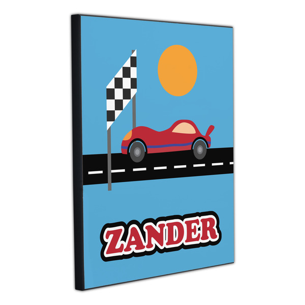 Race Car 20x24 Wood Print - Angle View