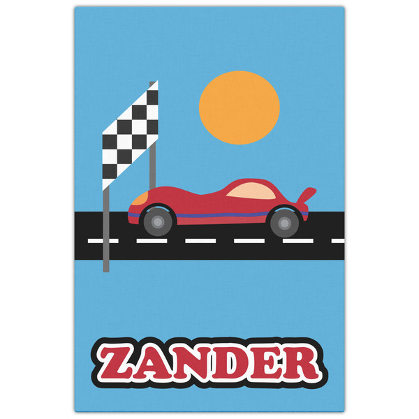 Race Car 20x30 - Canvas Print - Front View