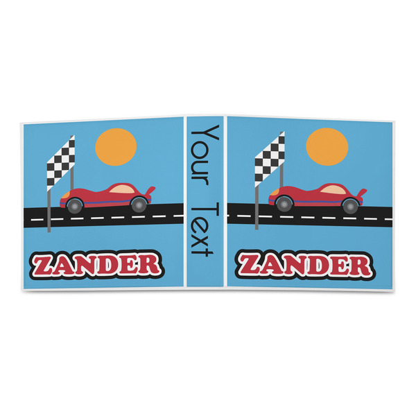 Race Car 3-Ring Binder Approval- 2in