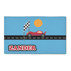 Race Car 3' x 5' Patio Rug (Personalized)