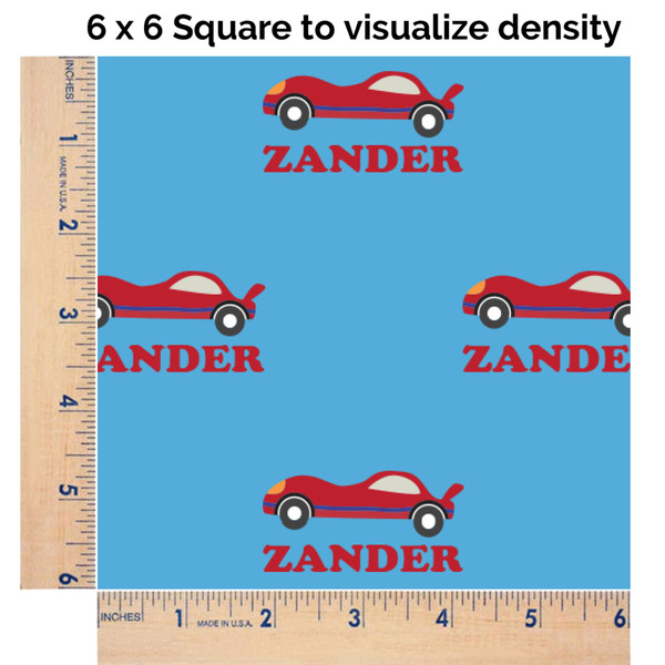 Race Car 6x6 Swatch of Fabric