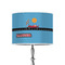 Race Car 8" Drum Lamp Shade - Poly-film (Personalized)