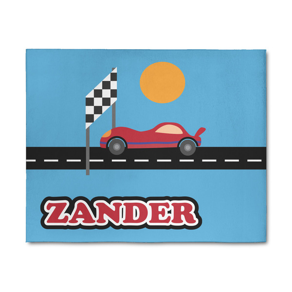 Custom Race Car 8' x 10' Indoor Area Rug (Personalized)