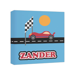 Race Car Canvas Print - 8x8 (Personalized)