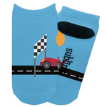 Race Car Adult Ankle Socks (Personalized)