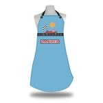 Race Car Apron w/ Name or Text
