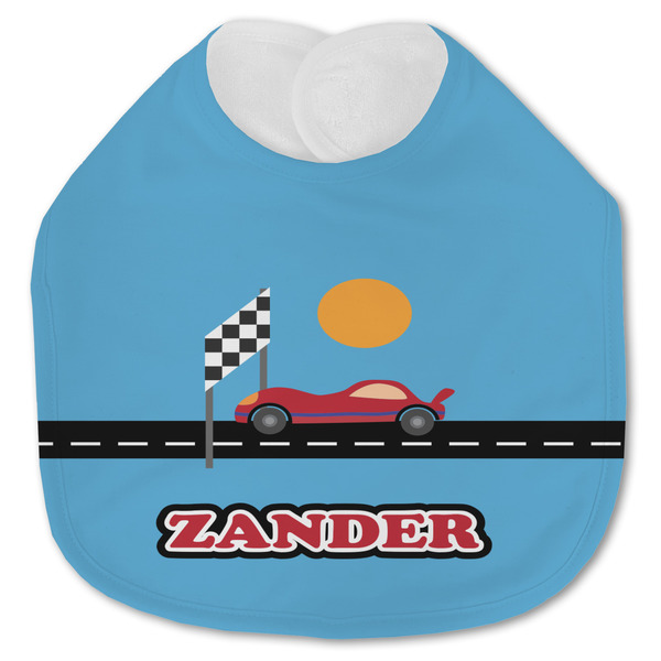 Race Car Baby Bib - AFT closed