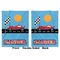 Race Car Baby Blanket (Double Sided - Printed Front and Back)