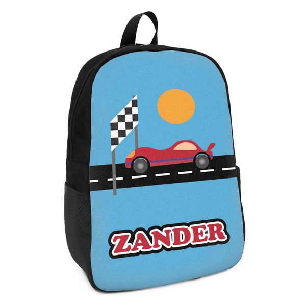 Custom Race Car Kids Backpack (Personalized)