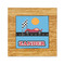 Race Car Bamboo Trivet with 6" Tile - FRONT