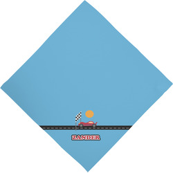 Race Car Dog Bandana Scarf w/ Name or Text