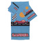 Race Car Bath Towel Set - 3 Pcs (Personalized)