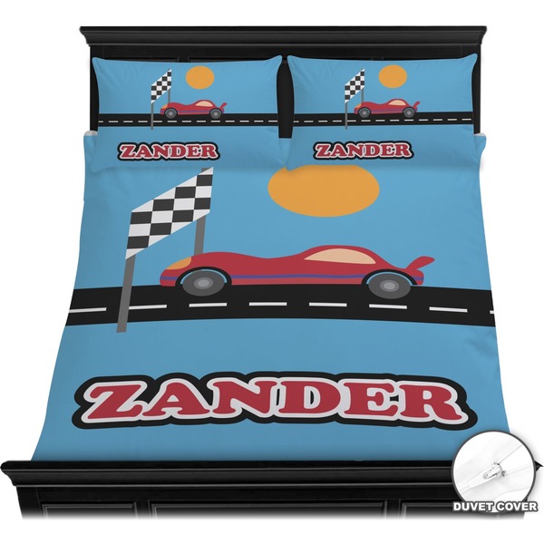 Race Car Bedding Set (Queen) - Duvet