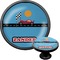 Race Car Cabinet Knob (Black) (Personalized)