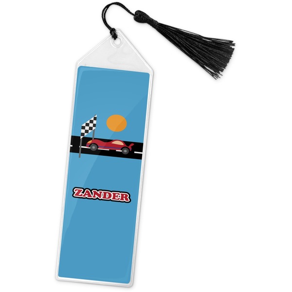 Custom Race Car Book Mark w/Tassel (Personalized)