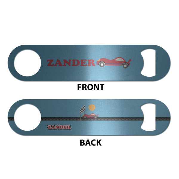 Race Car Bottle Opener - Front & Back