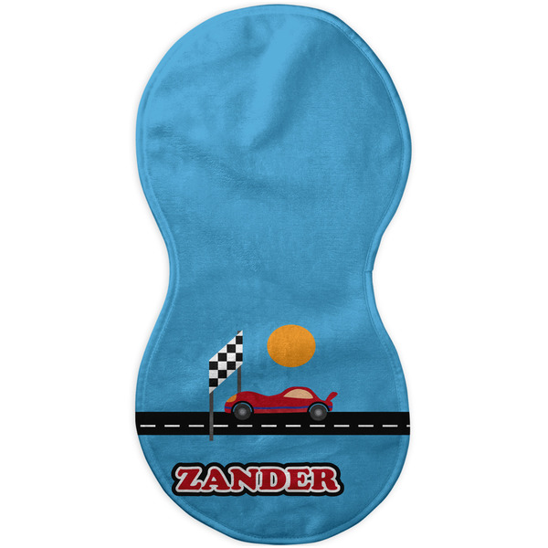 Race Car Burp Peanut Shaped Flat