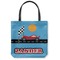 Race Car Canvas Tote Bag - Small - 13"x13" (Personalized)