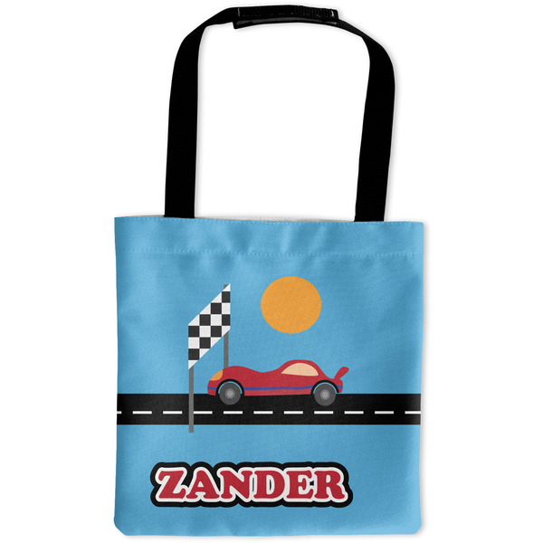 Custom Race Car Auto Back Seat Organizer Bag (Personalized)