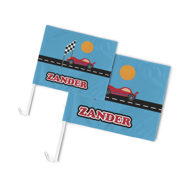 Race Car Car Flags - PARENT MAIN (both sizes)