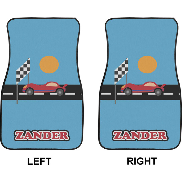 Race Car Car Mat Front - Approval